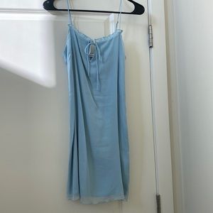Abercrombie slip dress. Light blue size XS